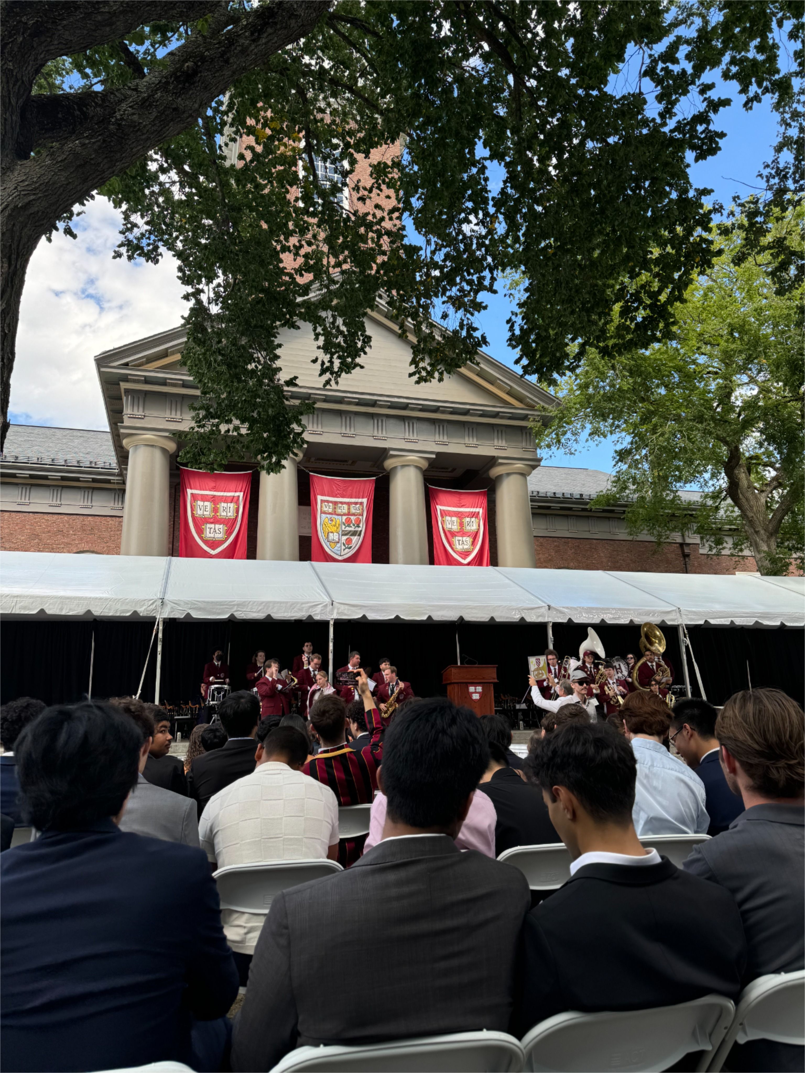 Evento acadêmico em Harvard