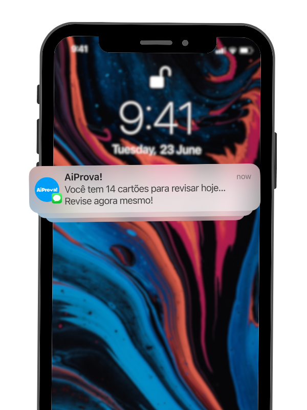 Notificação de revisão diária no WhatsApp